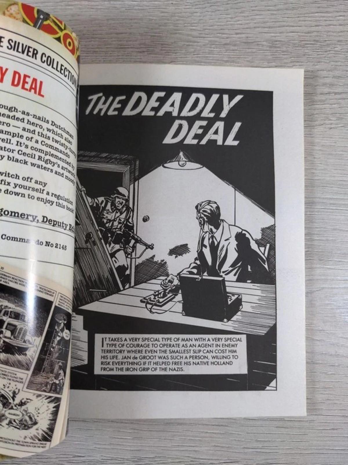 Commando Comic The Deadly Deal Issue Number 4530 - Retrorama UK