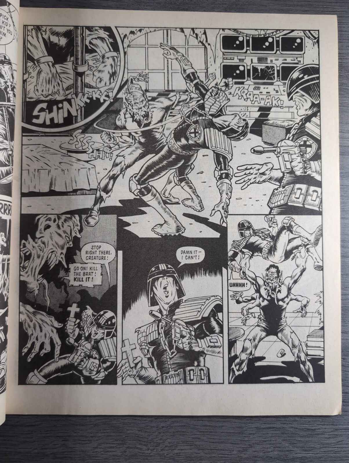 2000AD Prog 470 Featuring Judge Dread Comic 17th May 1986 Vintage Retro Comic