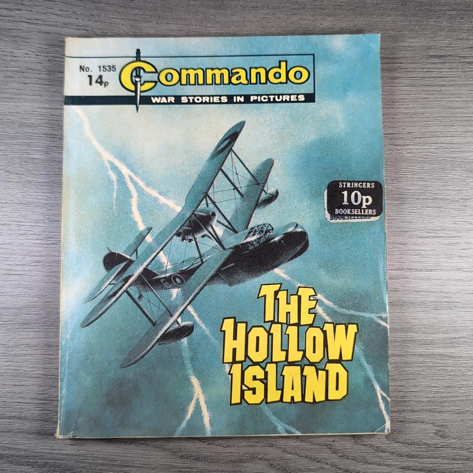 Commando Comic Issue Number 1535 The Hollow Island