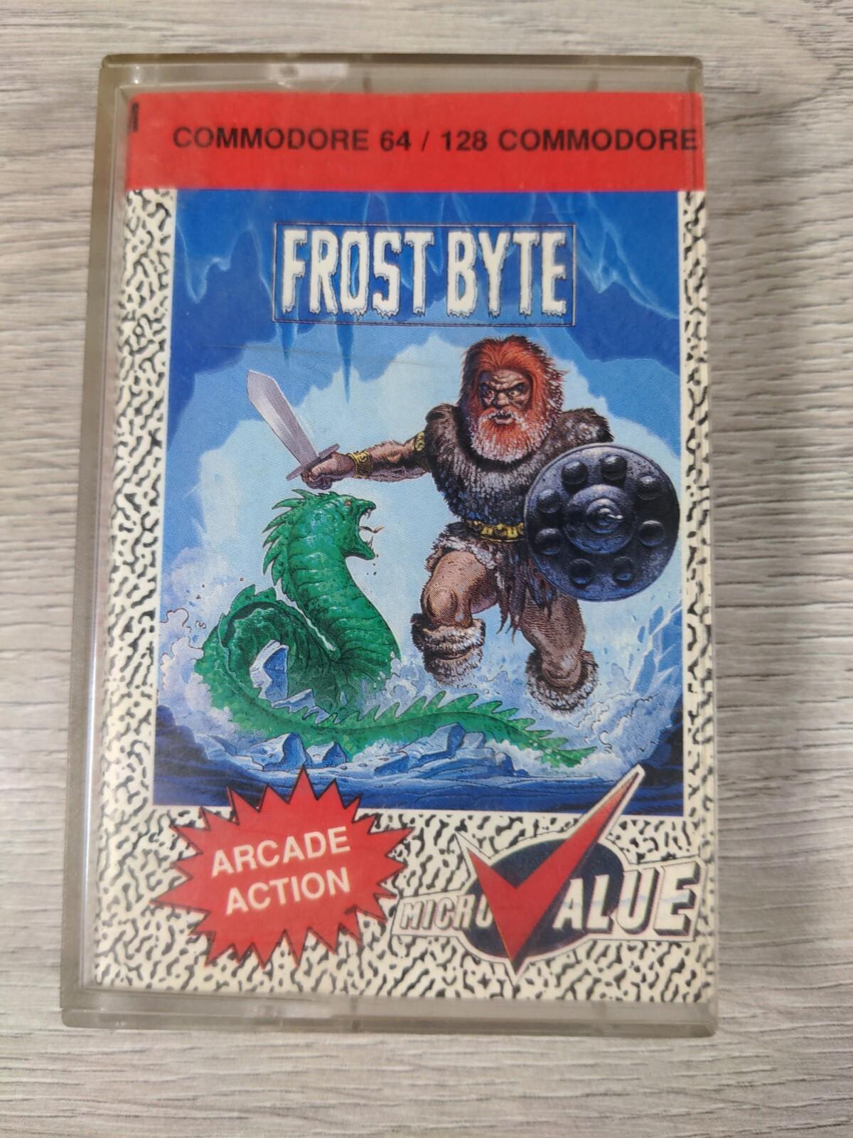 Frost Byte Commodore 64 C64 Video Game Cassette Tested & Working