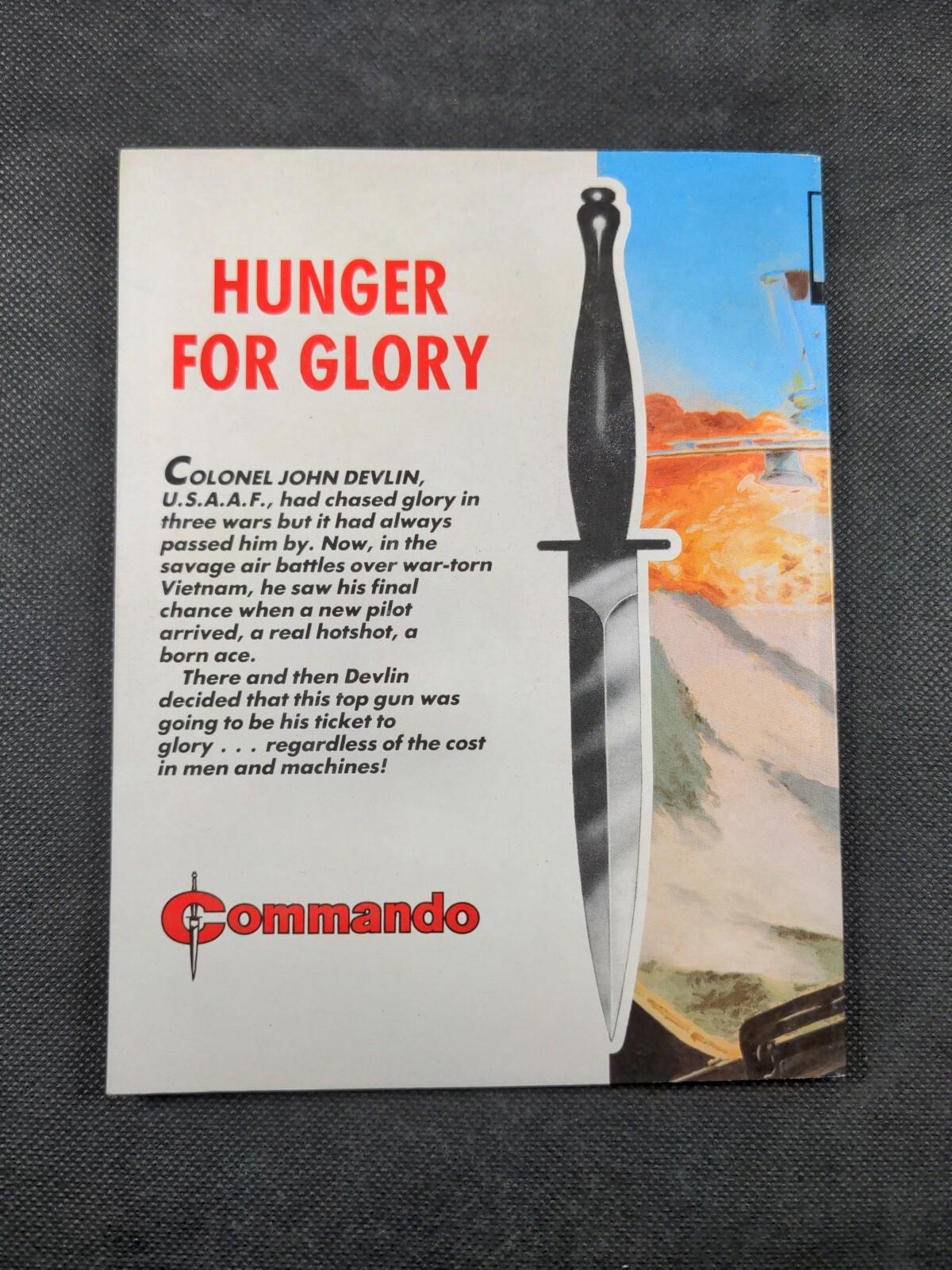 Commando Comic Issue Number 2663 Hunger For Glory