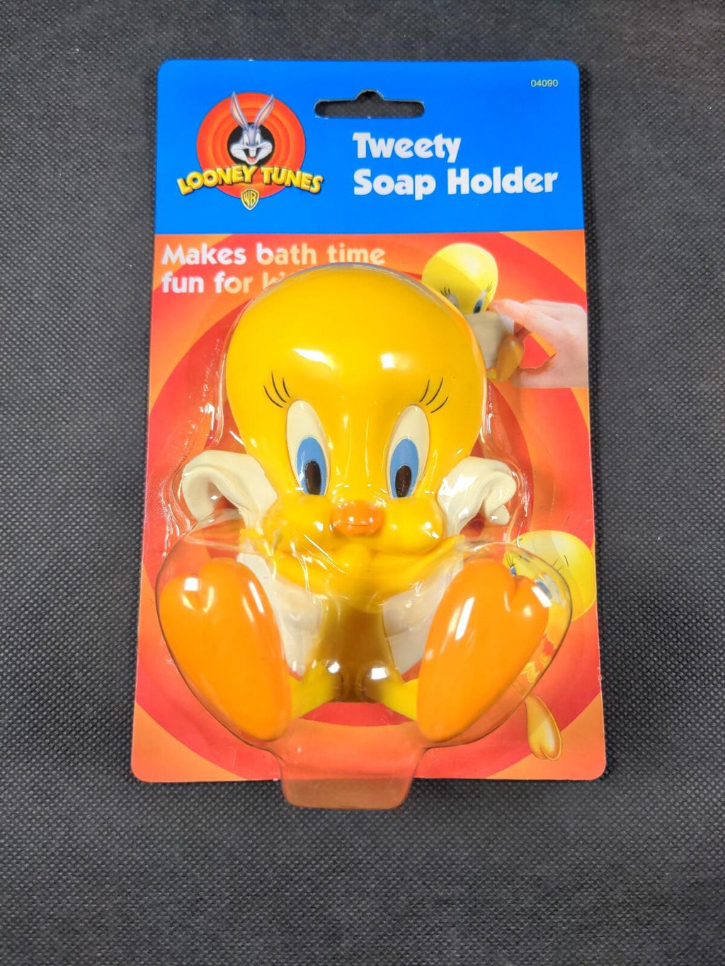 Looney Tunes Vintage Tweety Pie Bird Soap Holder Stand Vintage 1998
