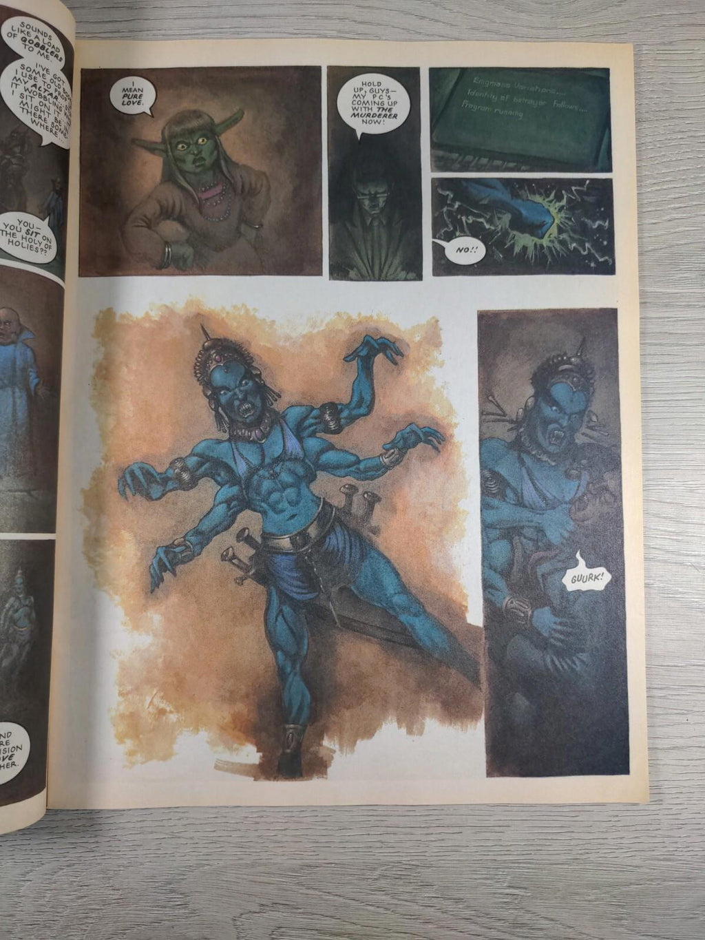 2000AD Featuring Judge Dredd Prog 726 April 1991 Vintage Comic