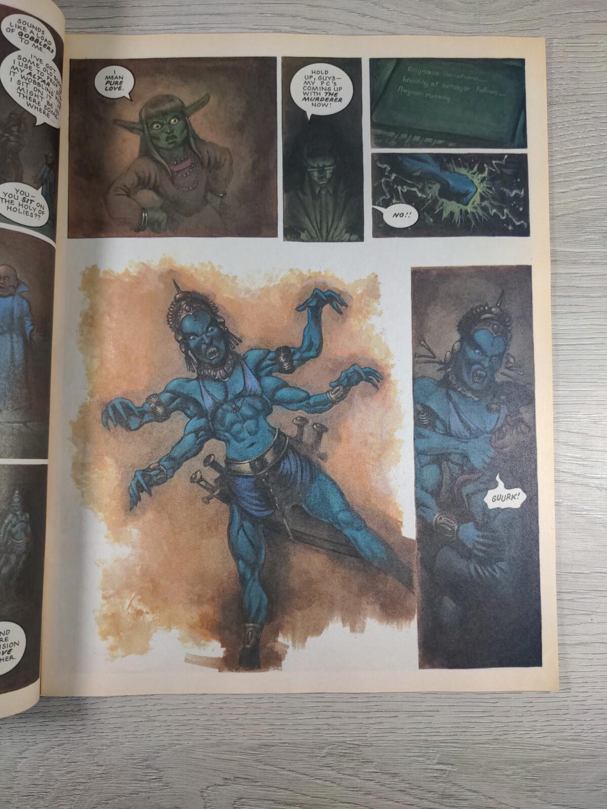 2000AD Featuring Judge Dredd Prog 726 April 1991 Vintage Comic