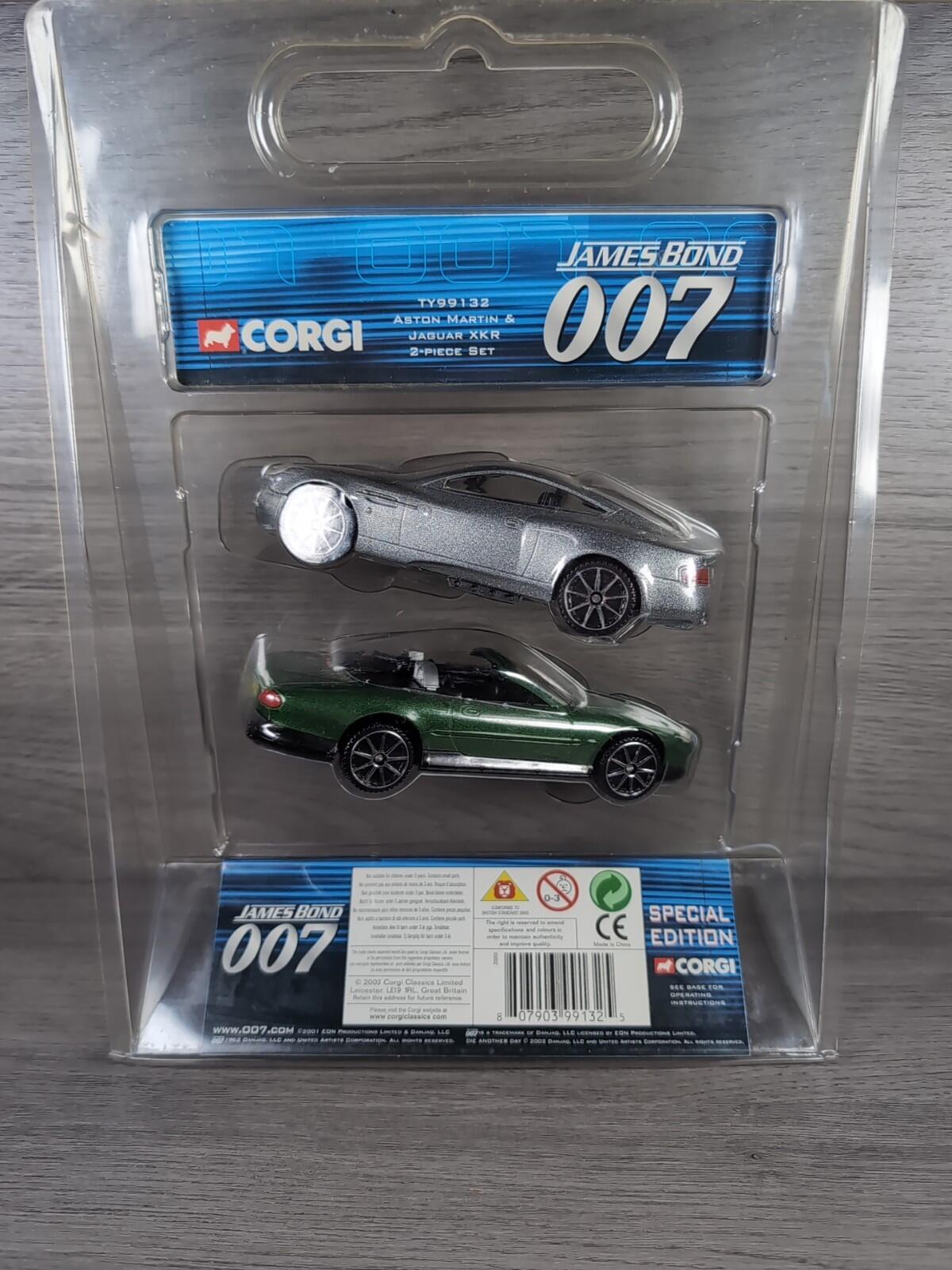 Corgi TY99132 Aston Martin & Jaguar XKR Set Die Another Day 007 Special Edition