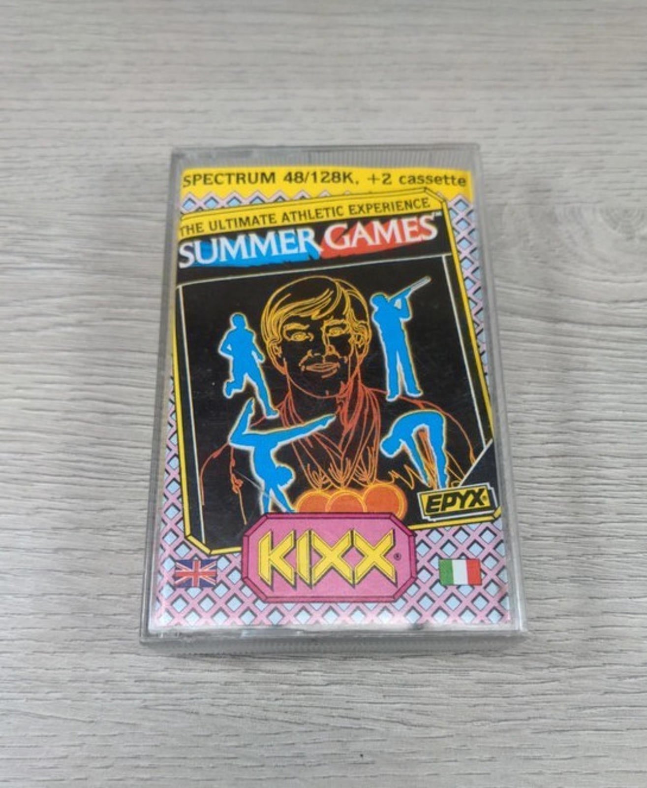 Spectrum 48/128K +2 Summer Games Vidoe Game Cassette Tested & Working