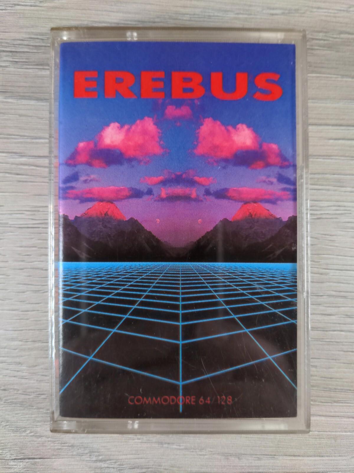 Erebus Commodore 64 C64 Game Cassette Tested & Working - Vintage Video Game