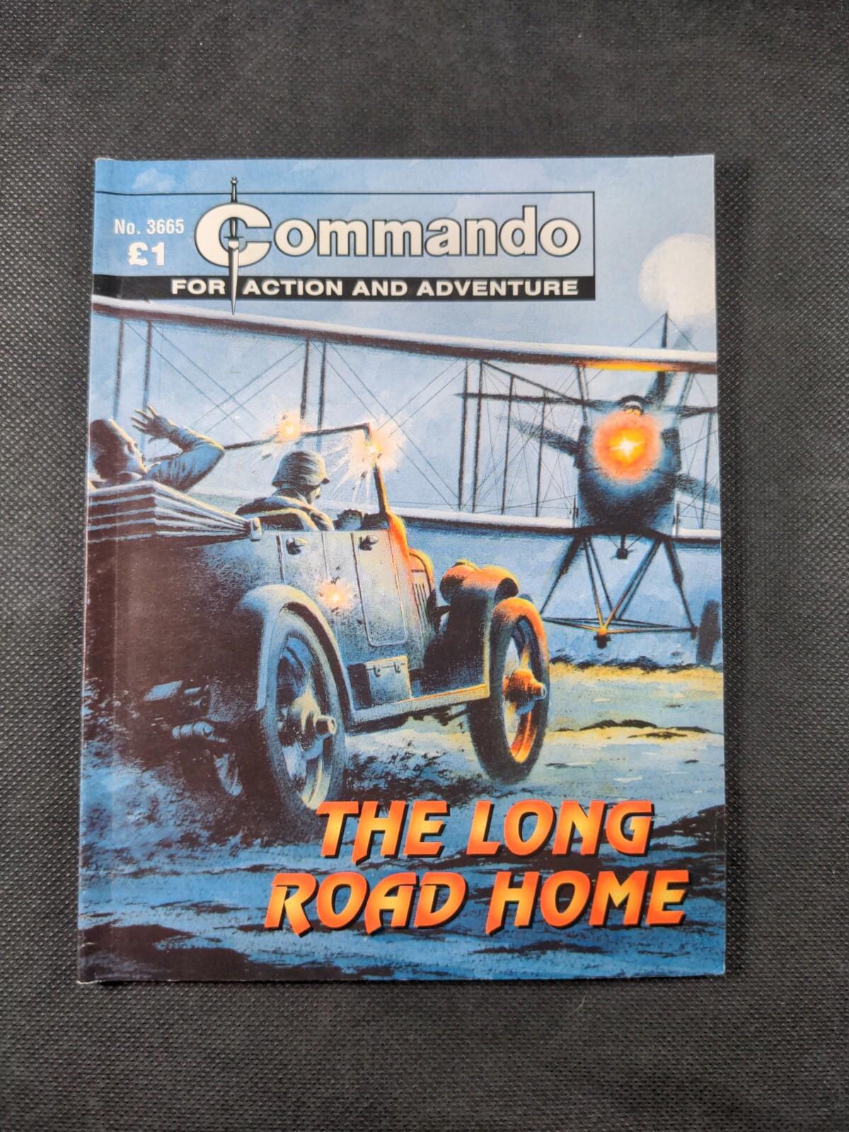 Commando Comic Issue Number 3665 The Long Road Home - Retrorama UK