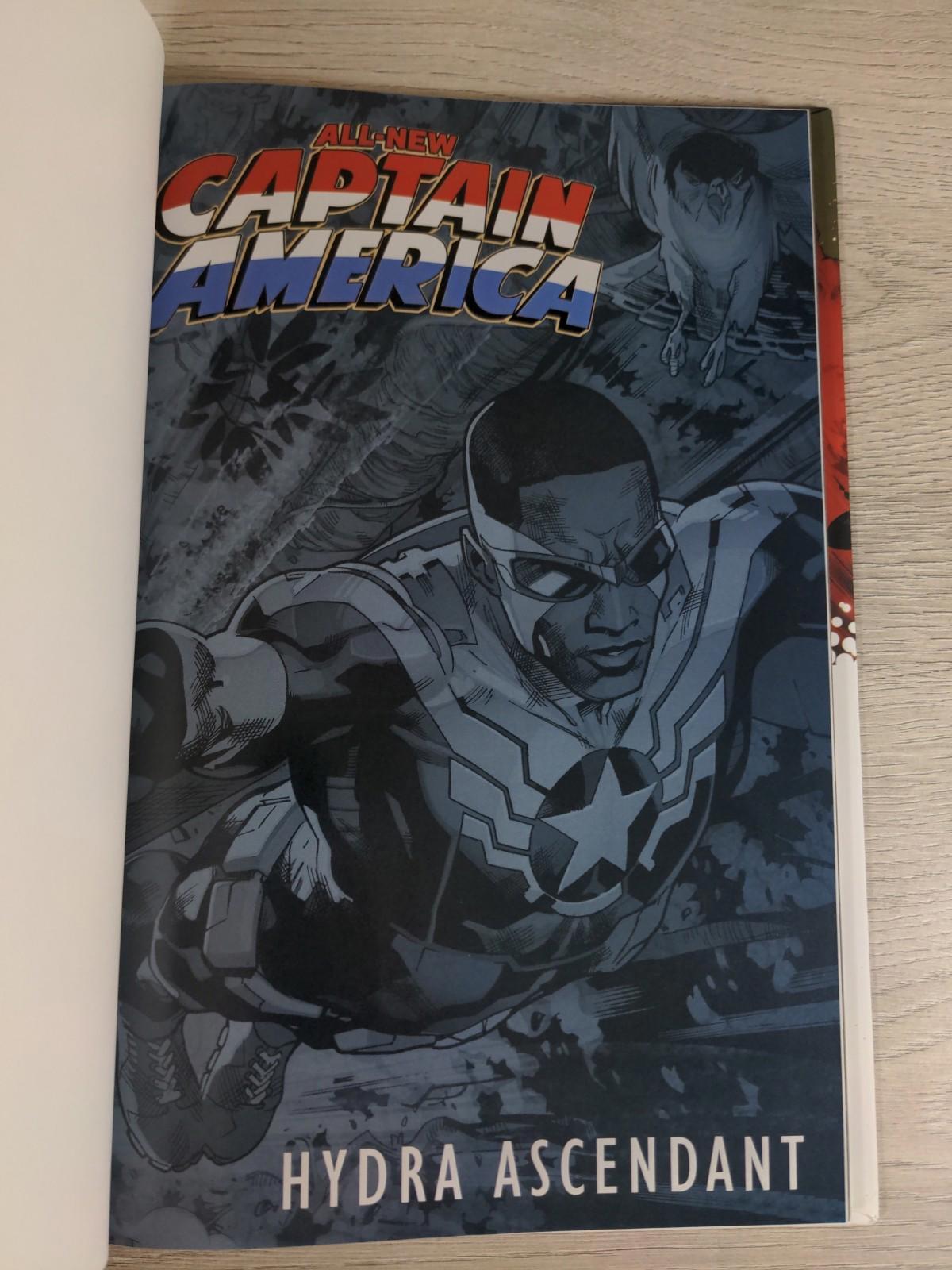 Marvel Comics: All New Captain America Vol 1 Hydra Ascendant Hardcover Book