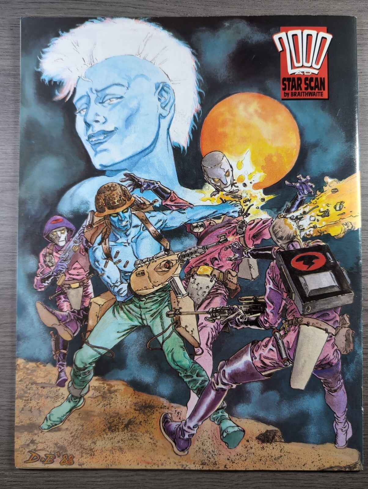 2000AD Prog 607 Featuring Judge Dread Comic 31st Dec 1988 Vintage Retro Comic