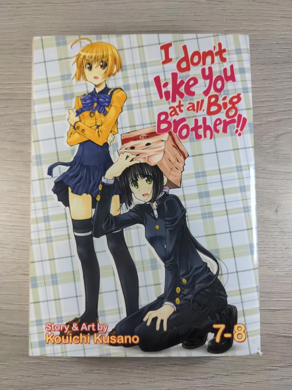 I Don't Like You At All Big Brother! Vol 7-8 Kusano Kouichi Manga Paperback Book