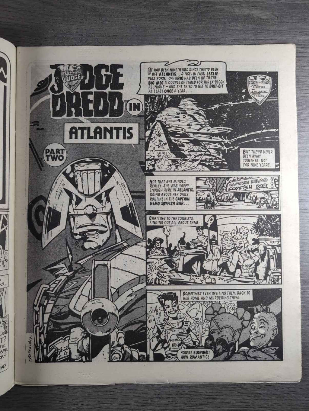 2000AD Prog 486 Featuring Judge Dread Comic Date 6th Sep 1986  Retro Comics