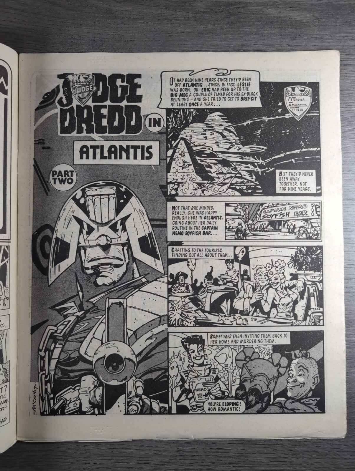 2000AD Prog 486 Featuring Judge Dread Comic Date 6th Sep 1986  Retro Comics