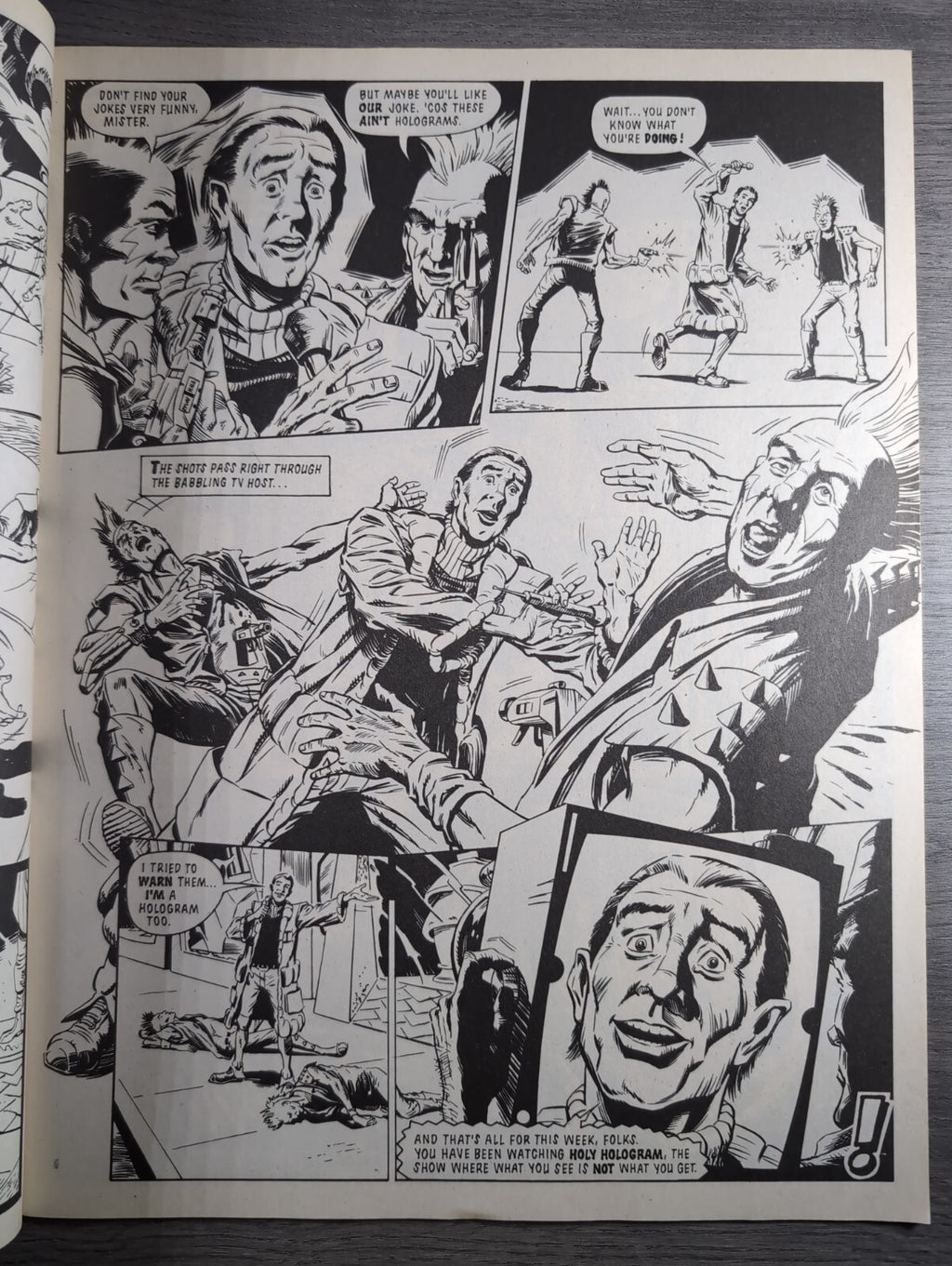2000AD Prog 628 Featuring Judge Dread Comic 27th May 1989 Vintage Retro Comic