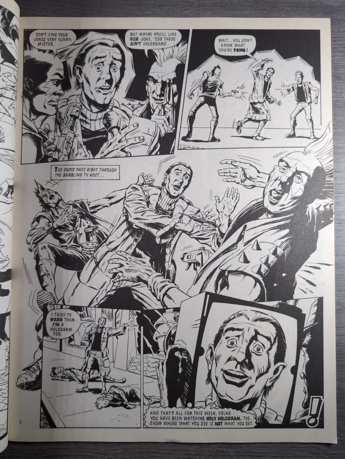 2000AD Prog 628 Featuring Judge Dread Comic 27th May 1989 Vintage Retro Comic