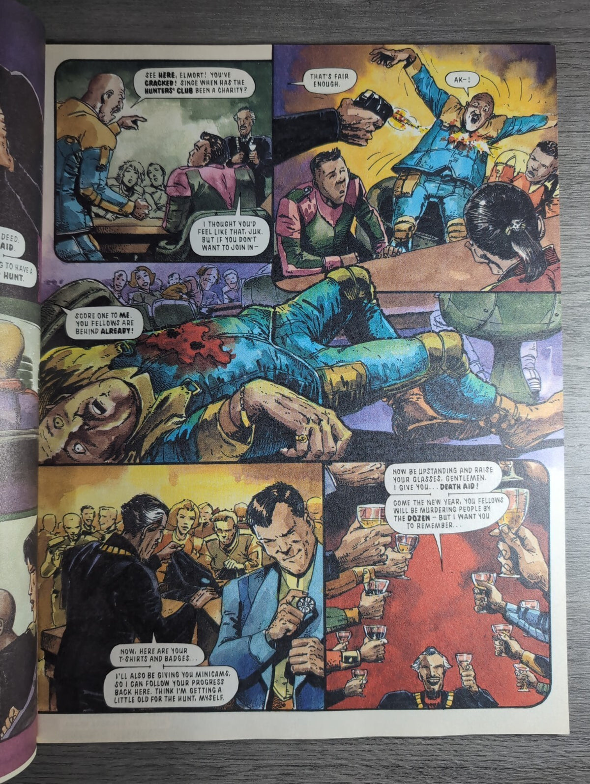 2000AD Prog 711 Featuring Judge Dredd Comic 29th Dec 1990 Vintage Retro Comic