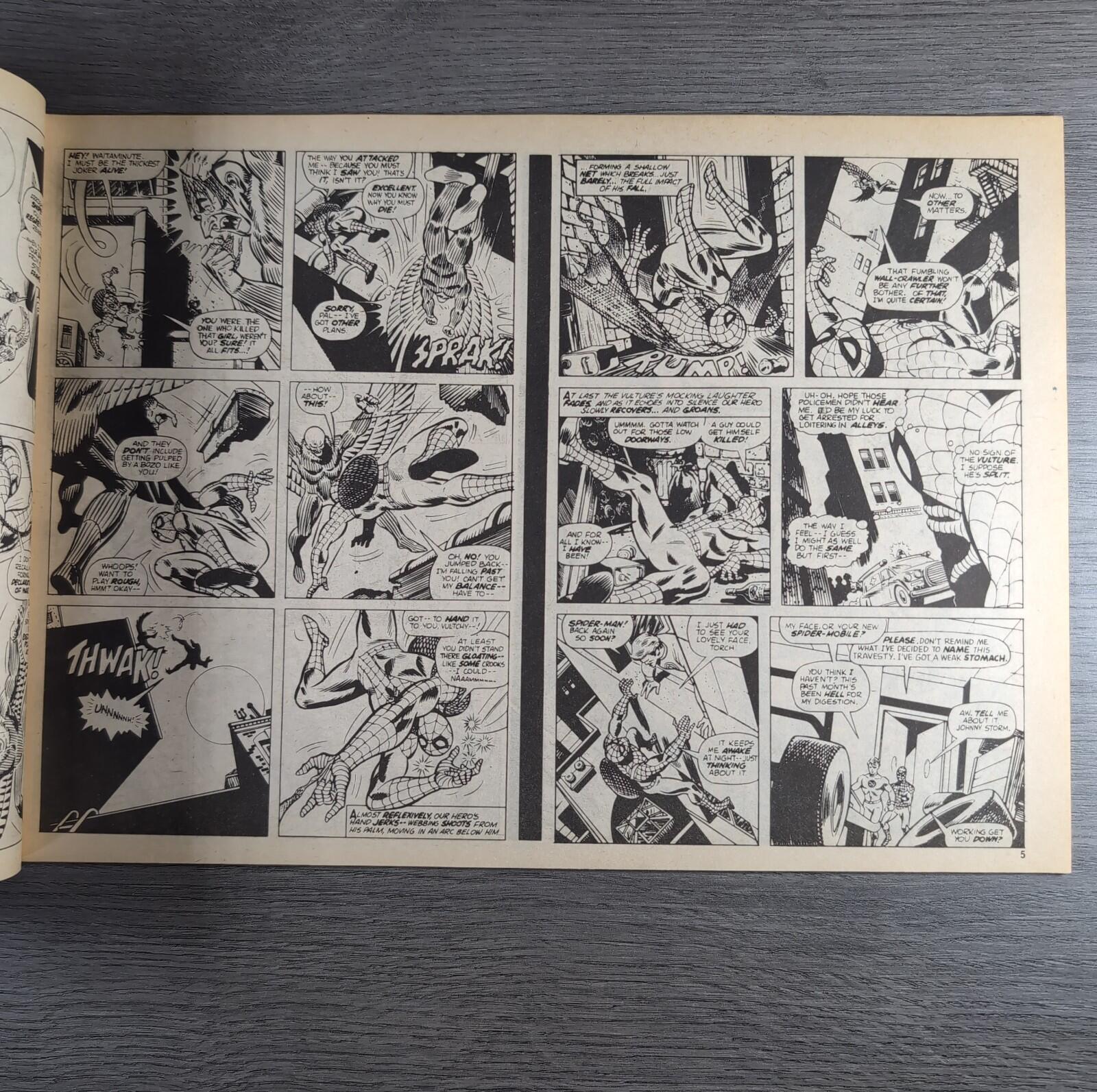 Super Spider-Man With The Super Heroes No. 176 Marvel Comics 26th June 1976
