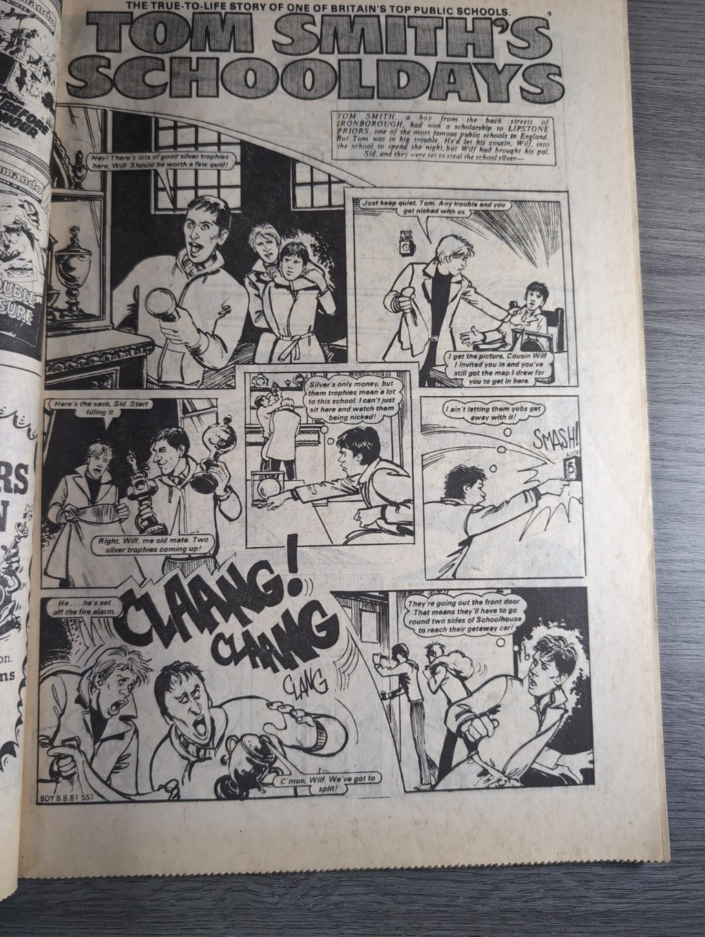 Buddy Comic Issue No 26 8th August 1981 Vintage Retro Comic