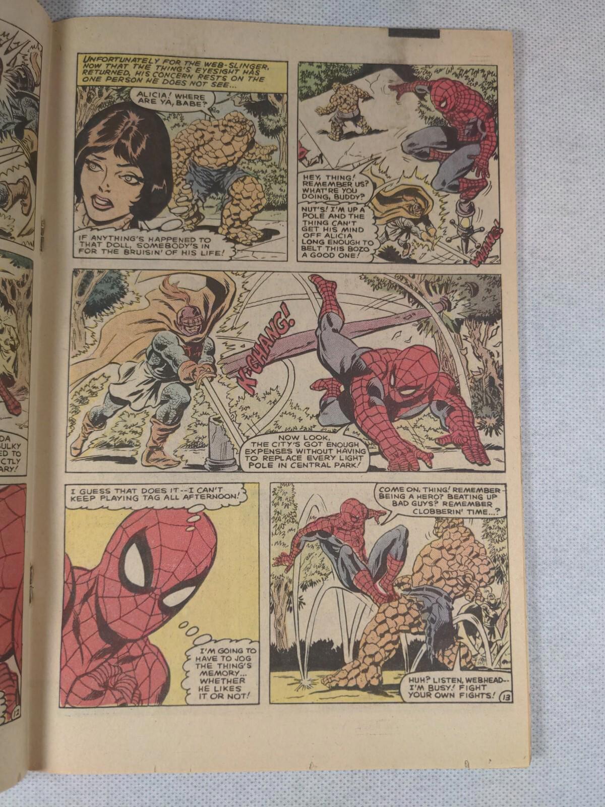 Marvel Comics Two-In-One The Thing And Spider-Man #90 August 1982