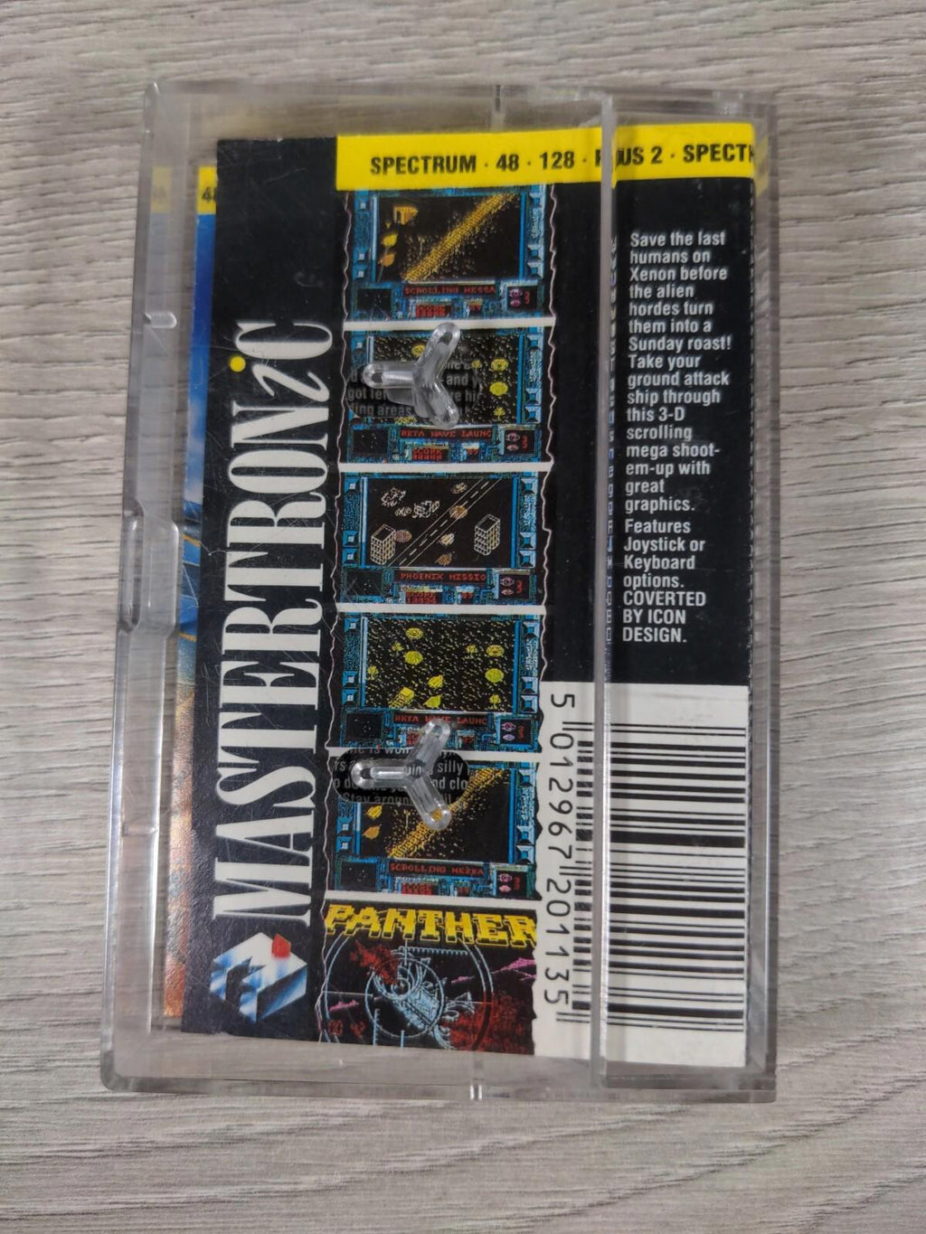 Panther ZX Spectrum 48K 128K Game Cassette Mastertronic Tested & Working