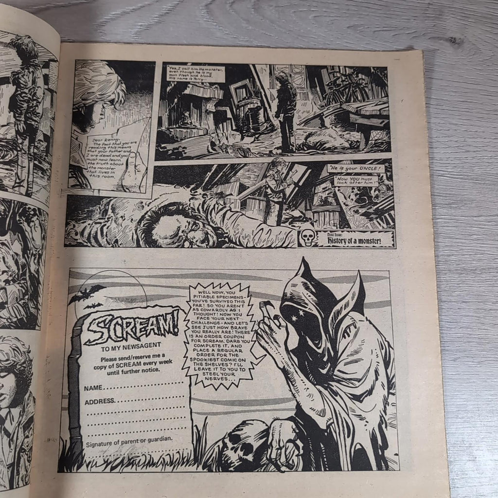 Scream! Comic Issue Number 2 31st March 1984