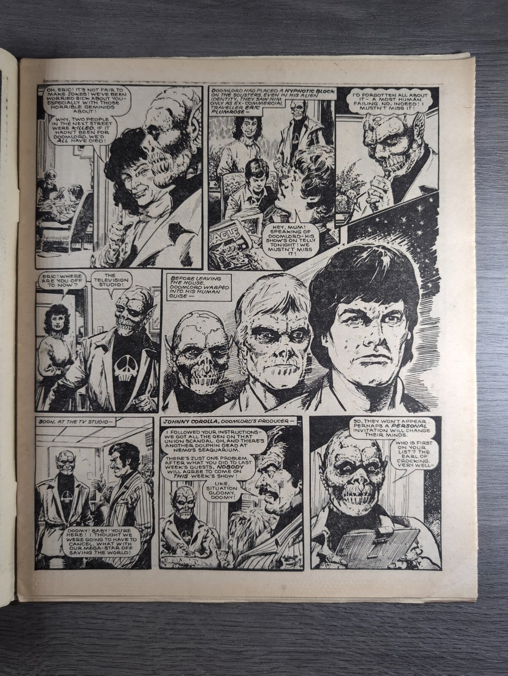 Eagle Comic Issue No. 128 1st September 1984 Vintage Retro UK Comic