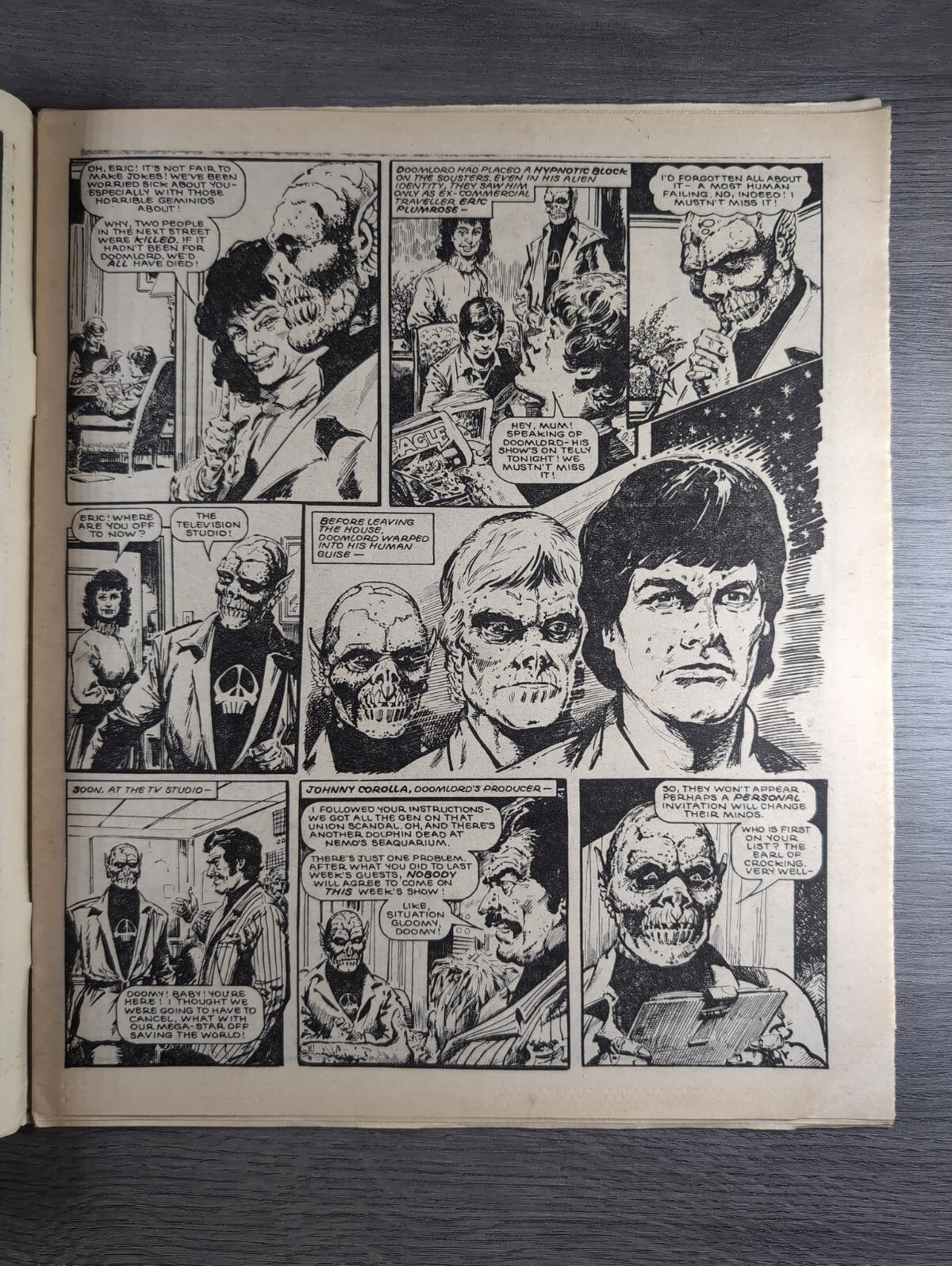 Eagle Comic Issue No. 128 1st September 1984 Vintage Retro UK Comic