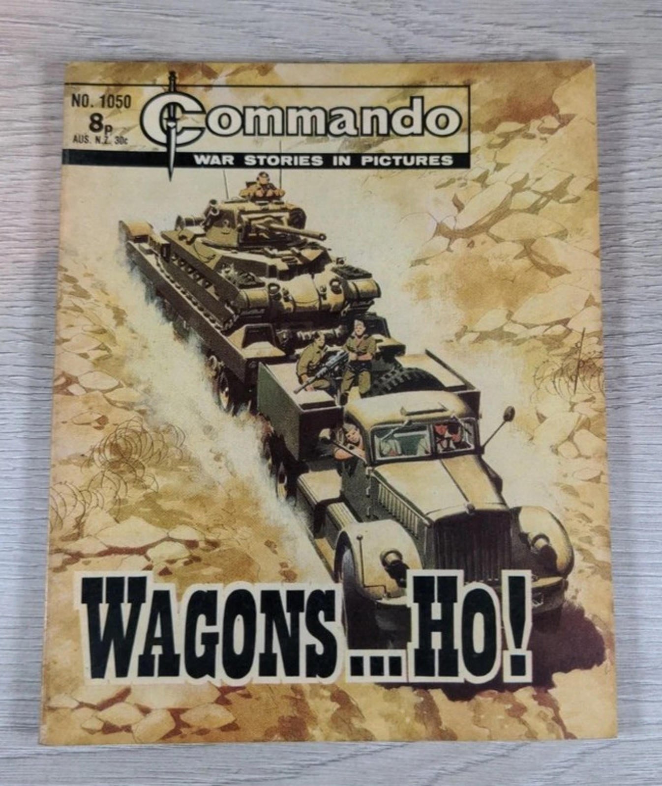 Commando Comic Issue Number 1050 Wagons Ho!