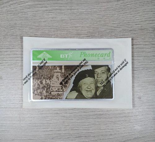 BT Phonecard 20 Units £2 The Time Of Our Lives 50th Anniversary of VE Day Unused - Retrorama UK