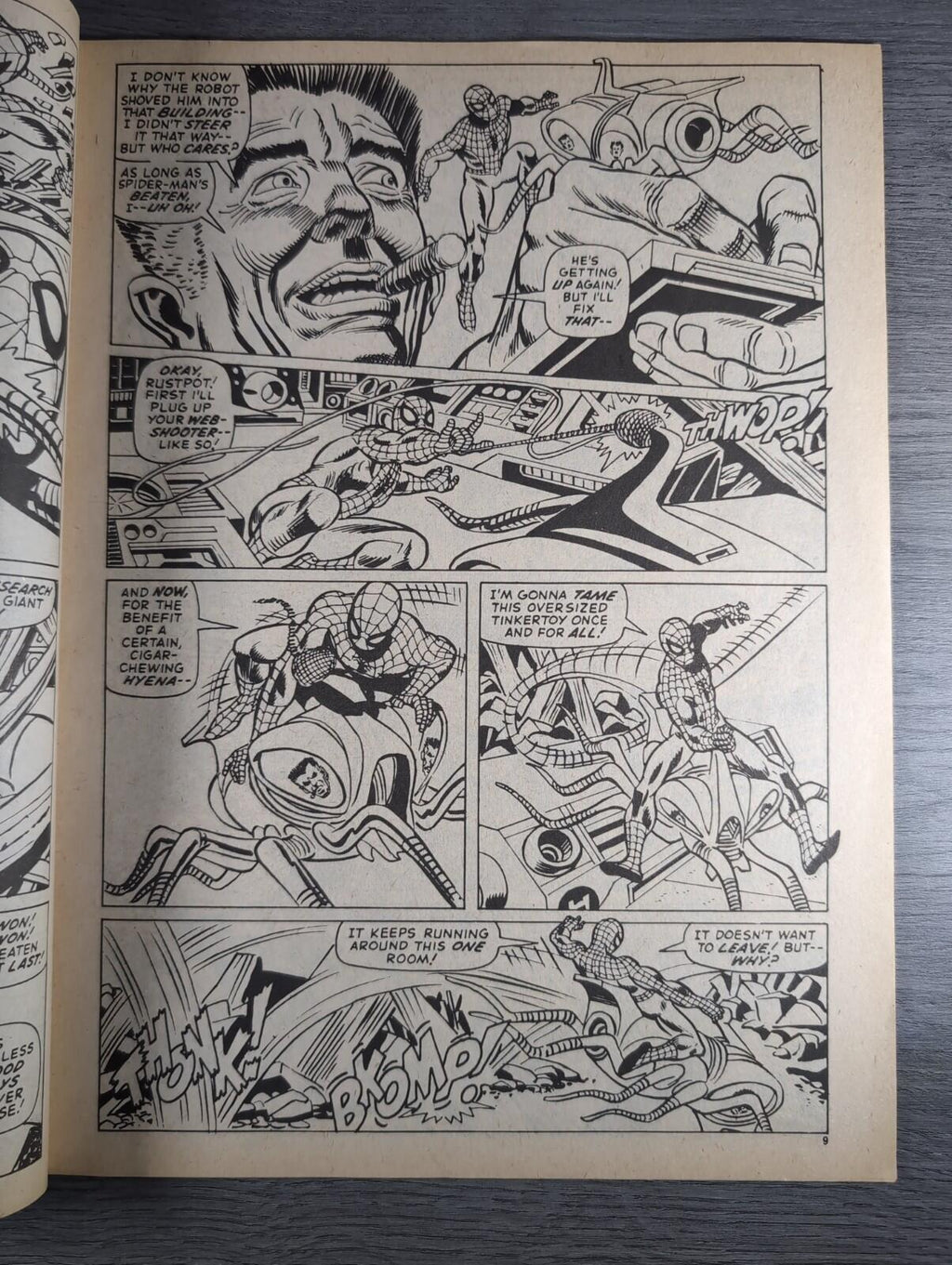 Spider-Man Comics Weekly No149 Marvel Comics UK 20th December 1975 Vintage Comic