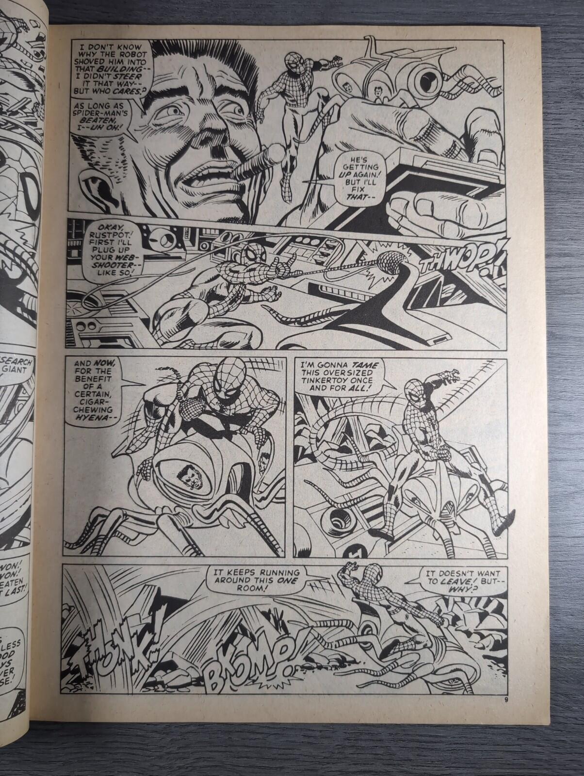 Spider-Man Comics Weekly No149 Marvel Comics UK 20th December 1975 Vintage Comic