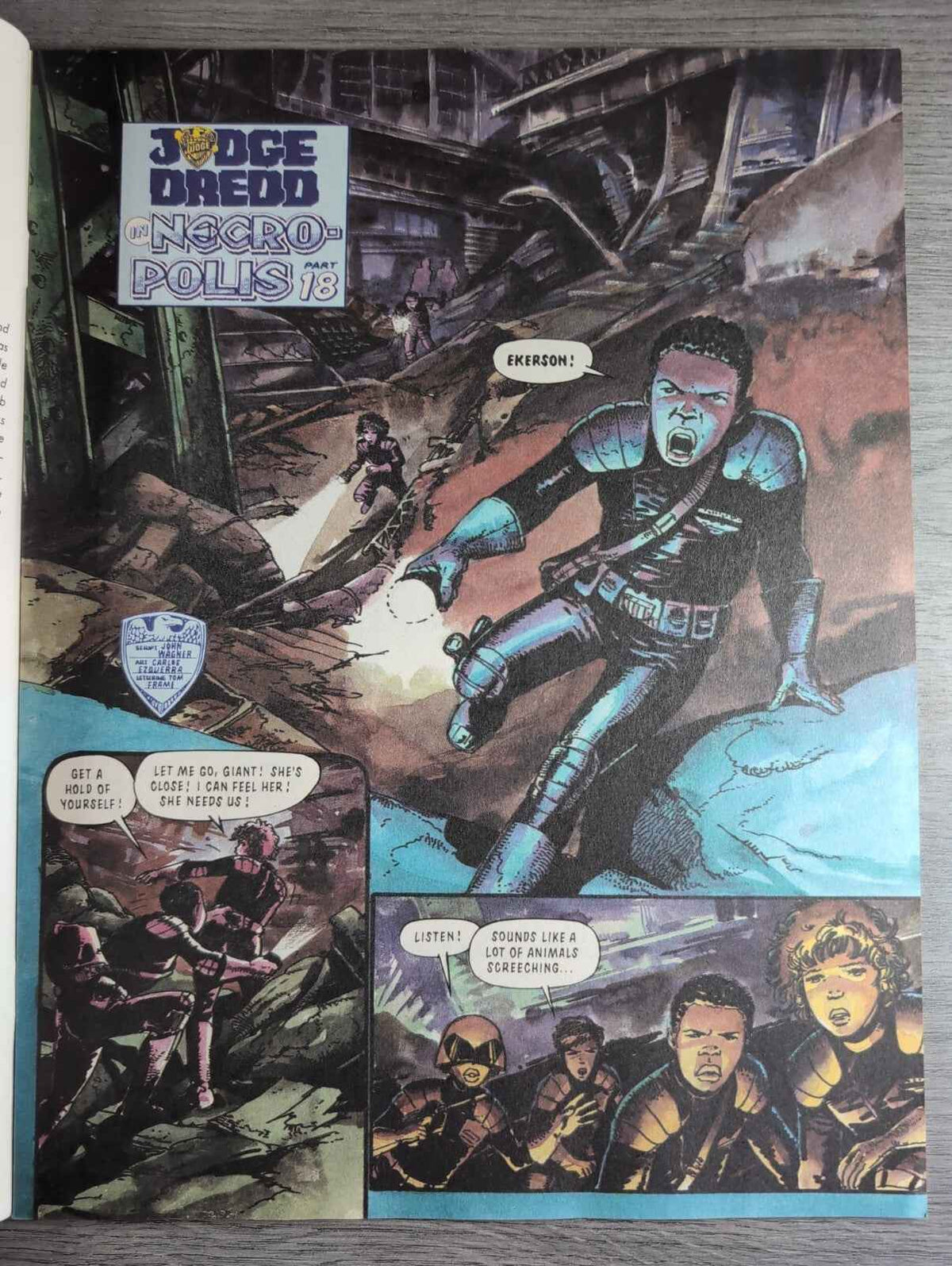 2000AD Prog 691 Featuring Judge Dredd Comic 11th Aug 1990 Vintage Retro Comic