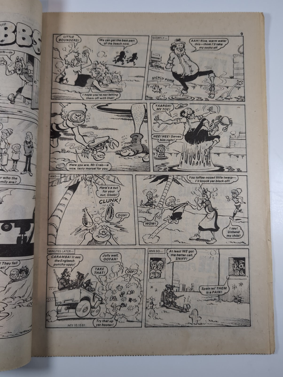 Nutty Comic Featuring Bananaman Issue No. 87 Oct 10th 1981 Vintage Retro Comic