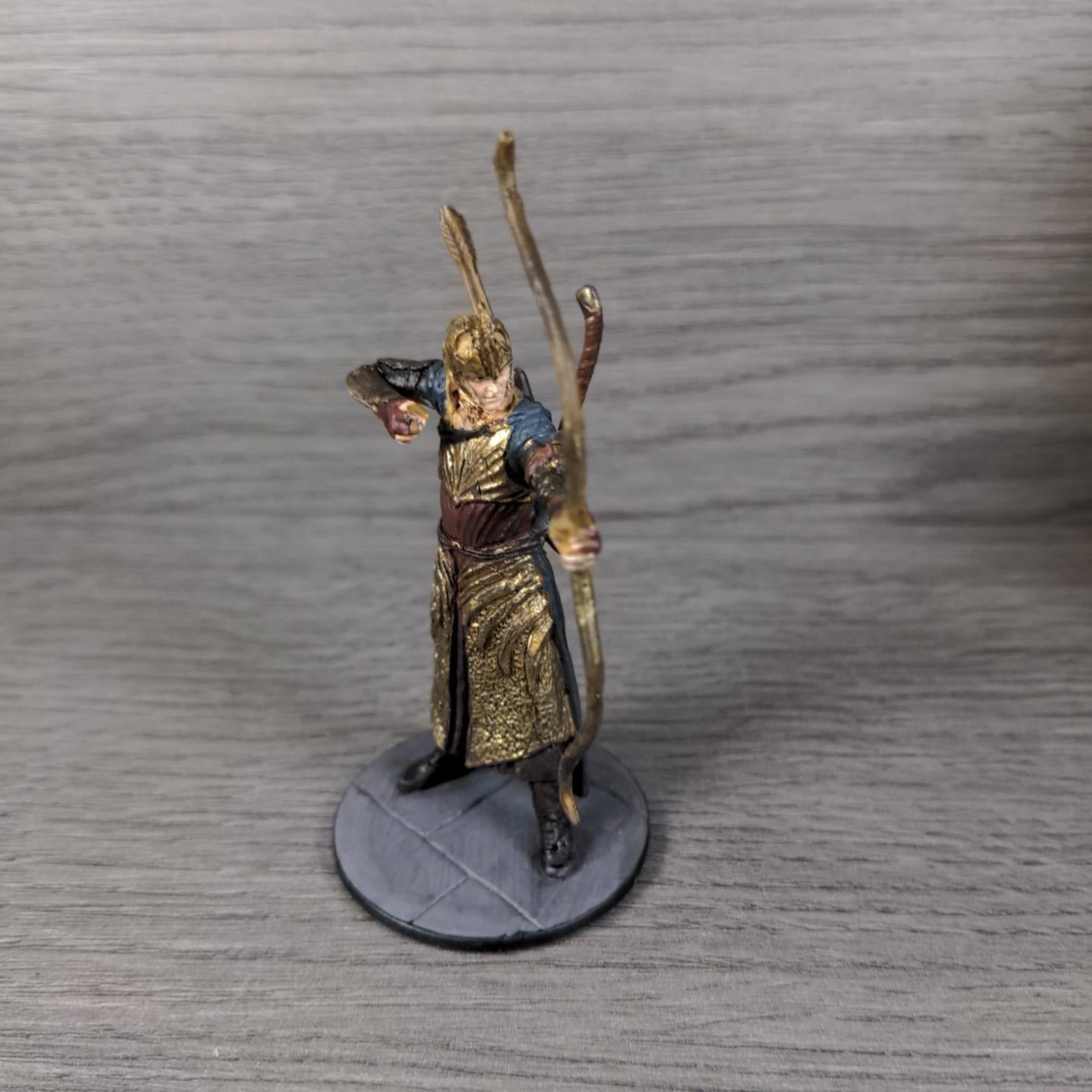 Eaglemoss Elven Archer Lord of the Rings Collectors Models Metal Figure