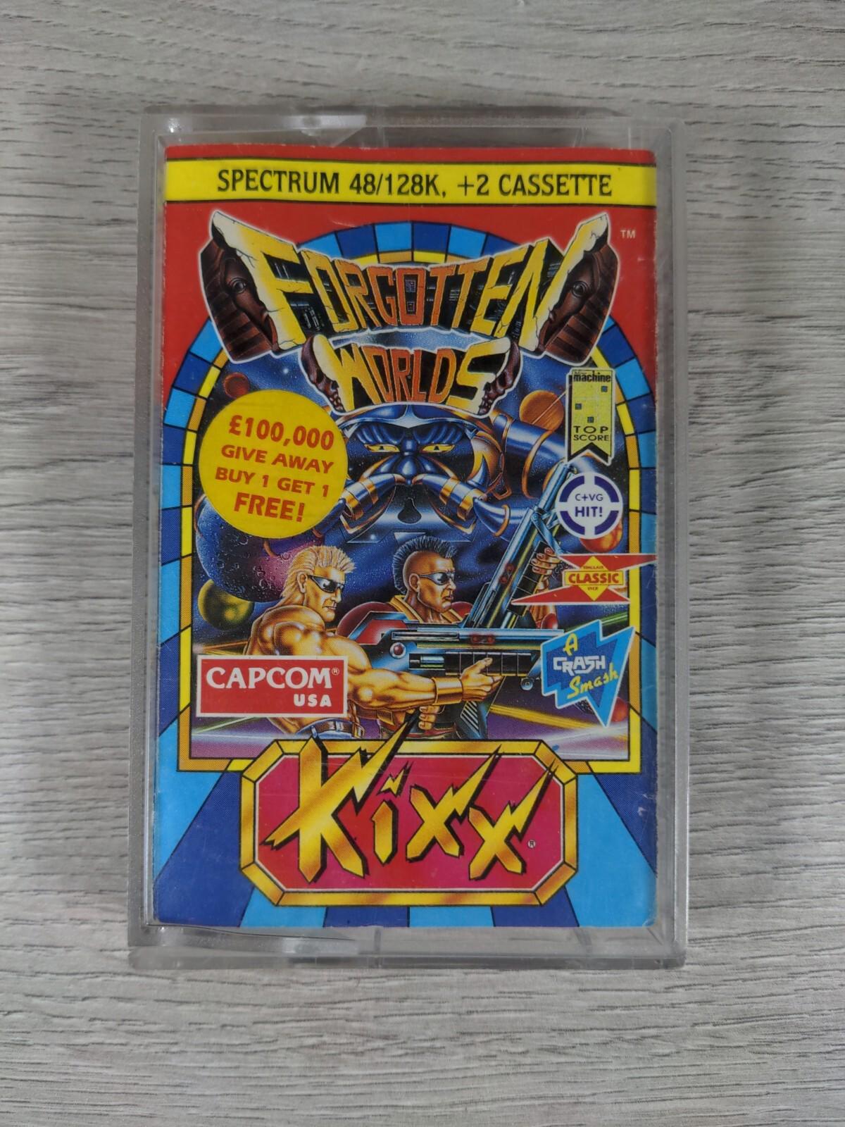 Forgotten Worlds ZX Spectrum 48K 128K Video Game Cassette Tested & Working