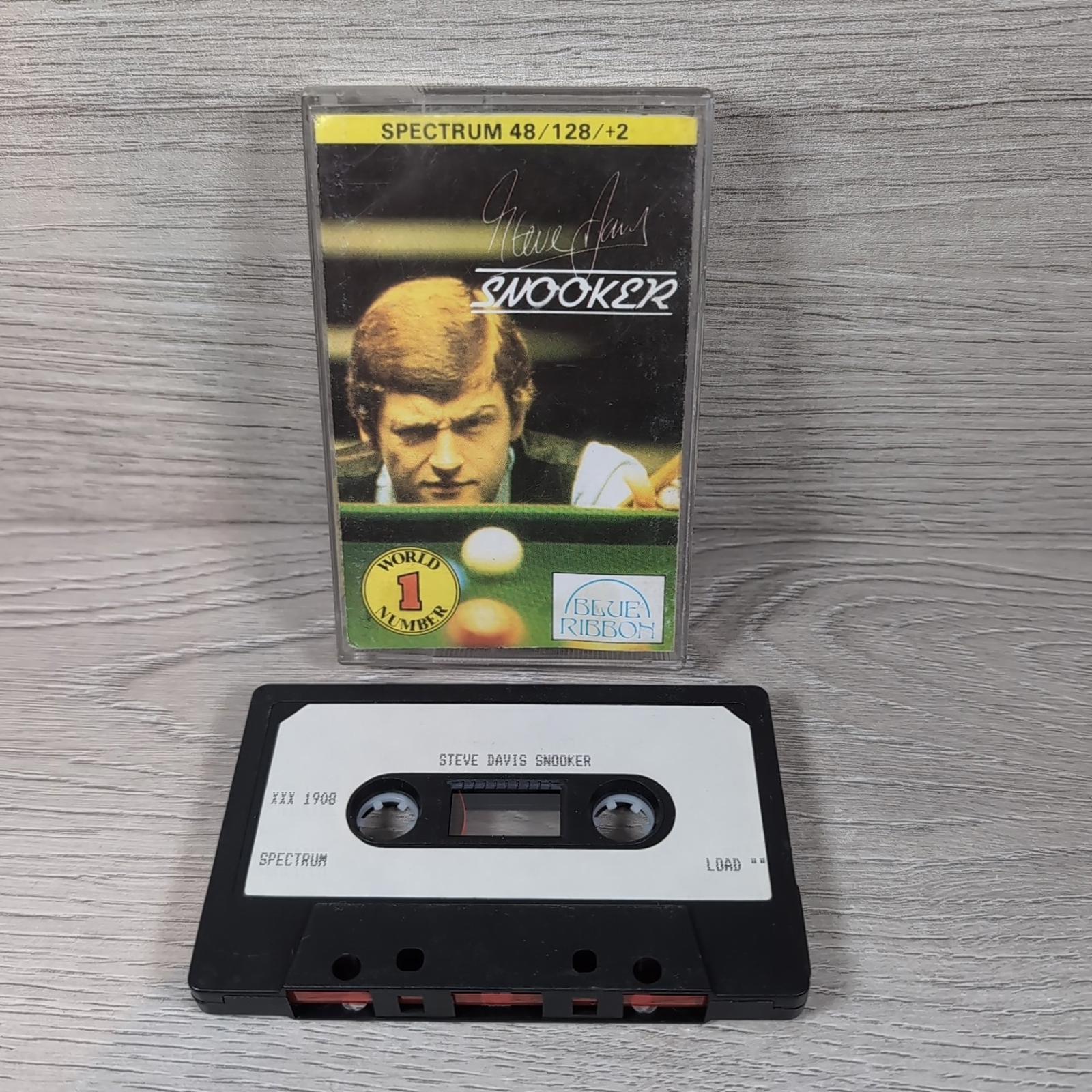 Steve Davis Snooker ZX Spectrum 48K 128K Video Game Cassette Tested & Working