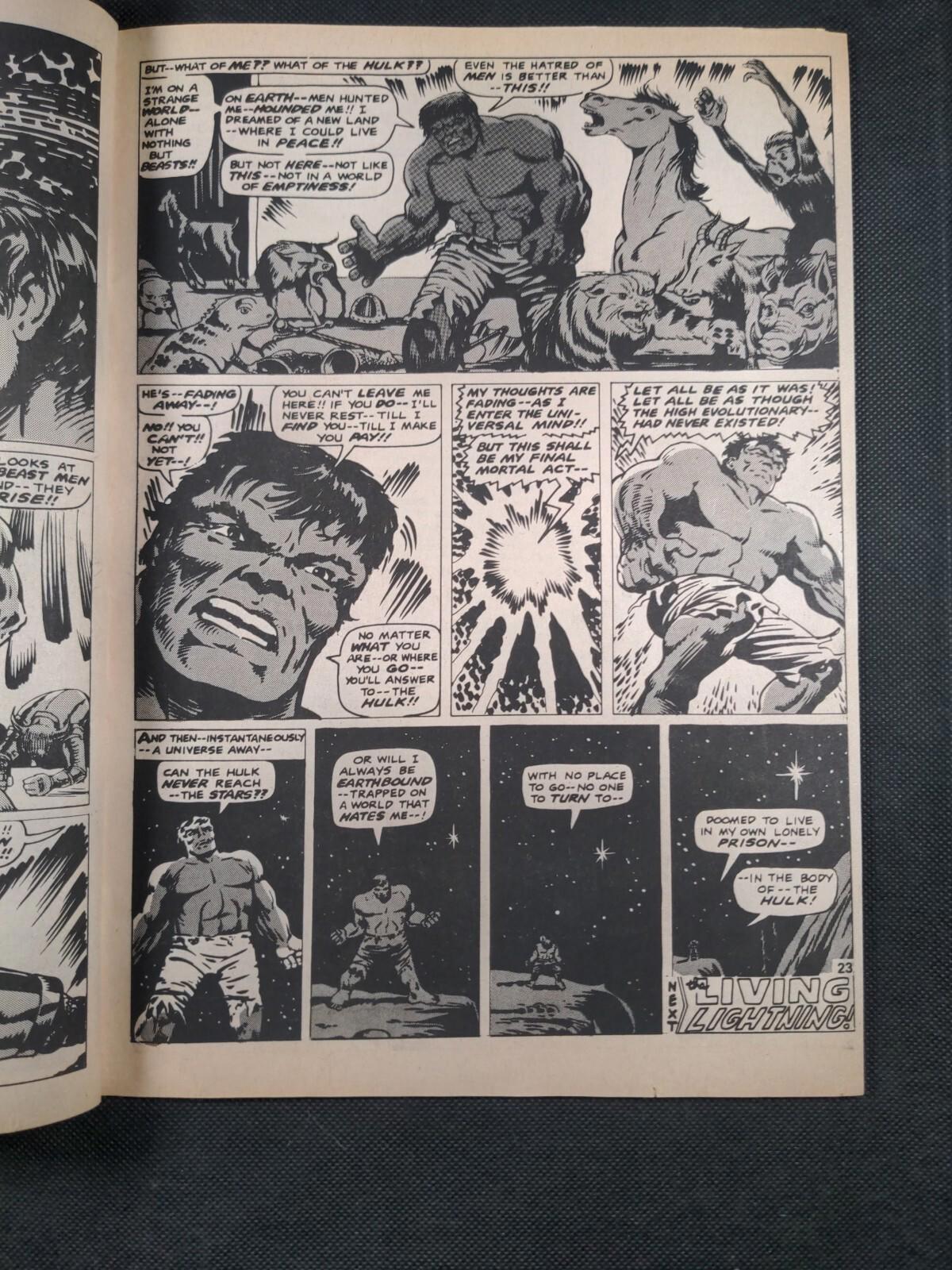 Mighty World of Marvel Issue No 40 July 1973 Vintage Marvel UK Comic