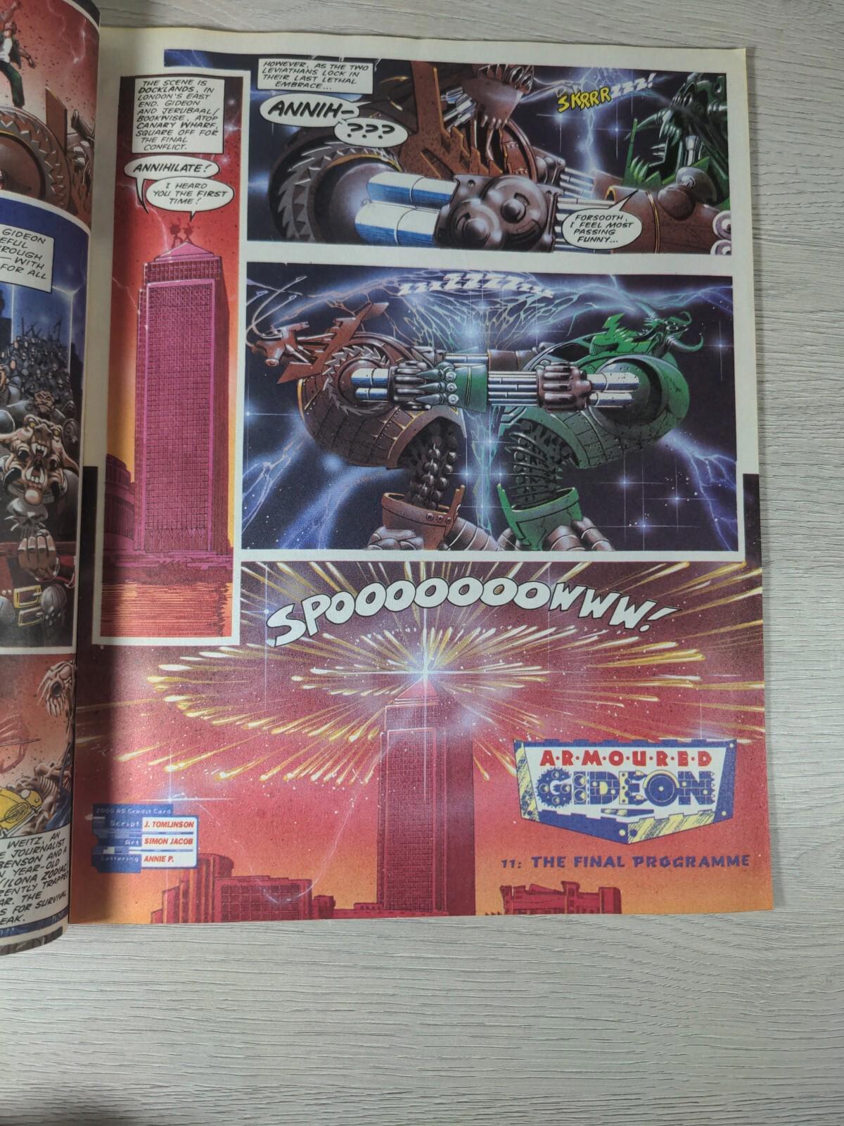 2000AD Featuring Judge Dread Larsens Last Stand Prog#839 June 1993 Vintage Comic - Retrorama UK