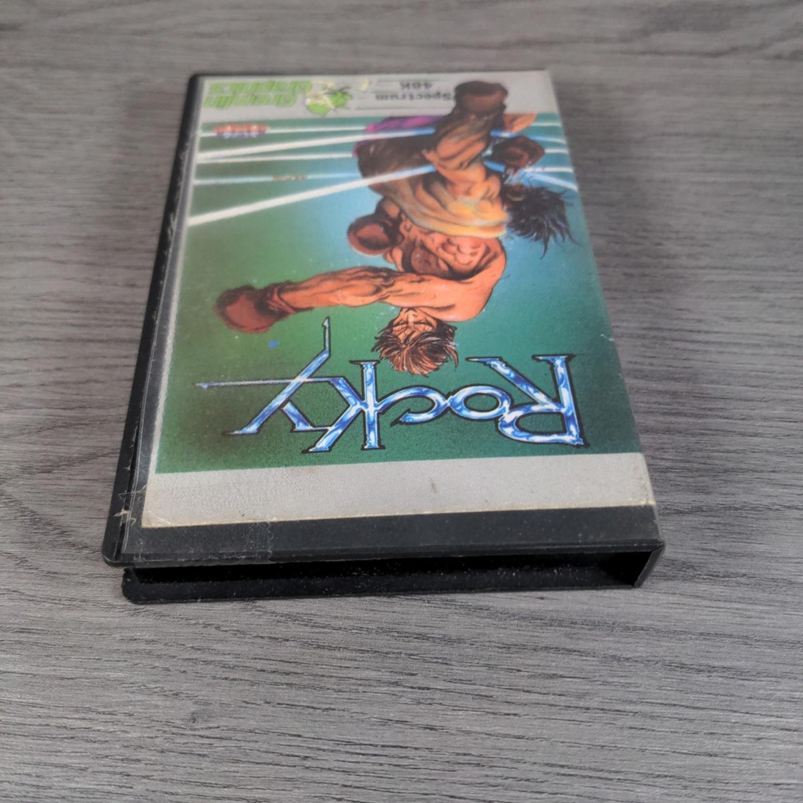 Rocky ZX Spectrum 48K Game Cassette Gremlin Graphics Tested & Working - Retrorama UK