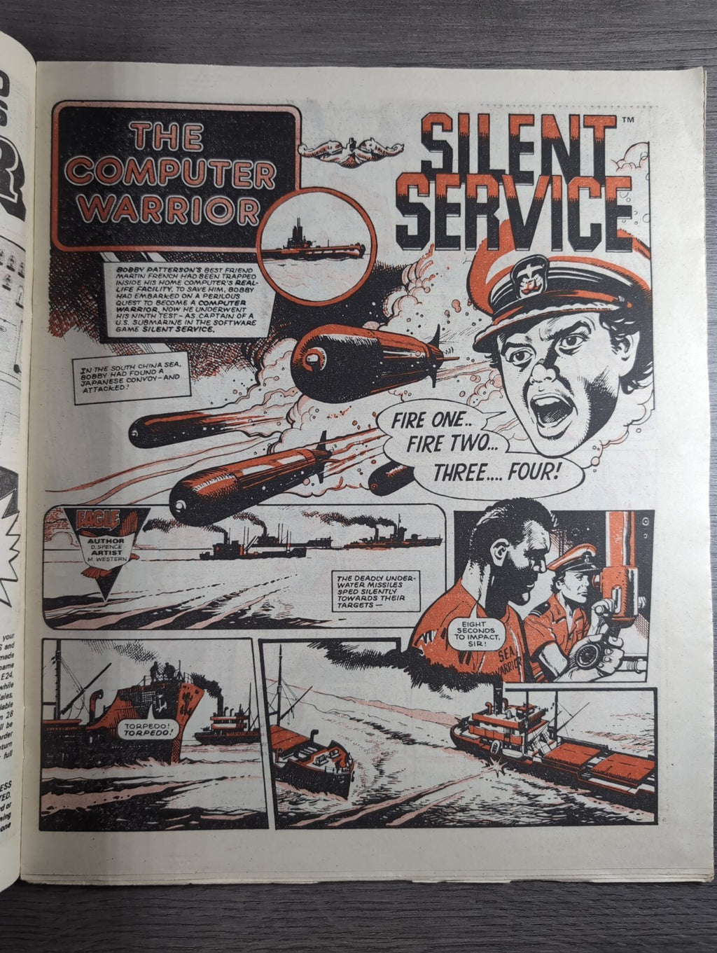 Eagle Comic Issue No. 222 21st June 1986 Vintage Retro UK Comic