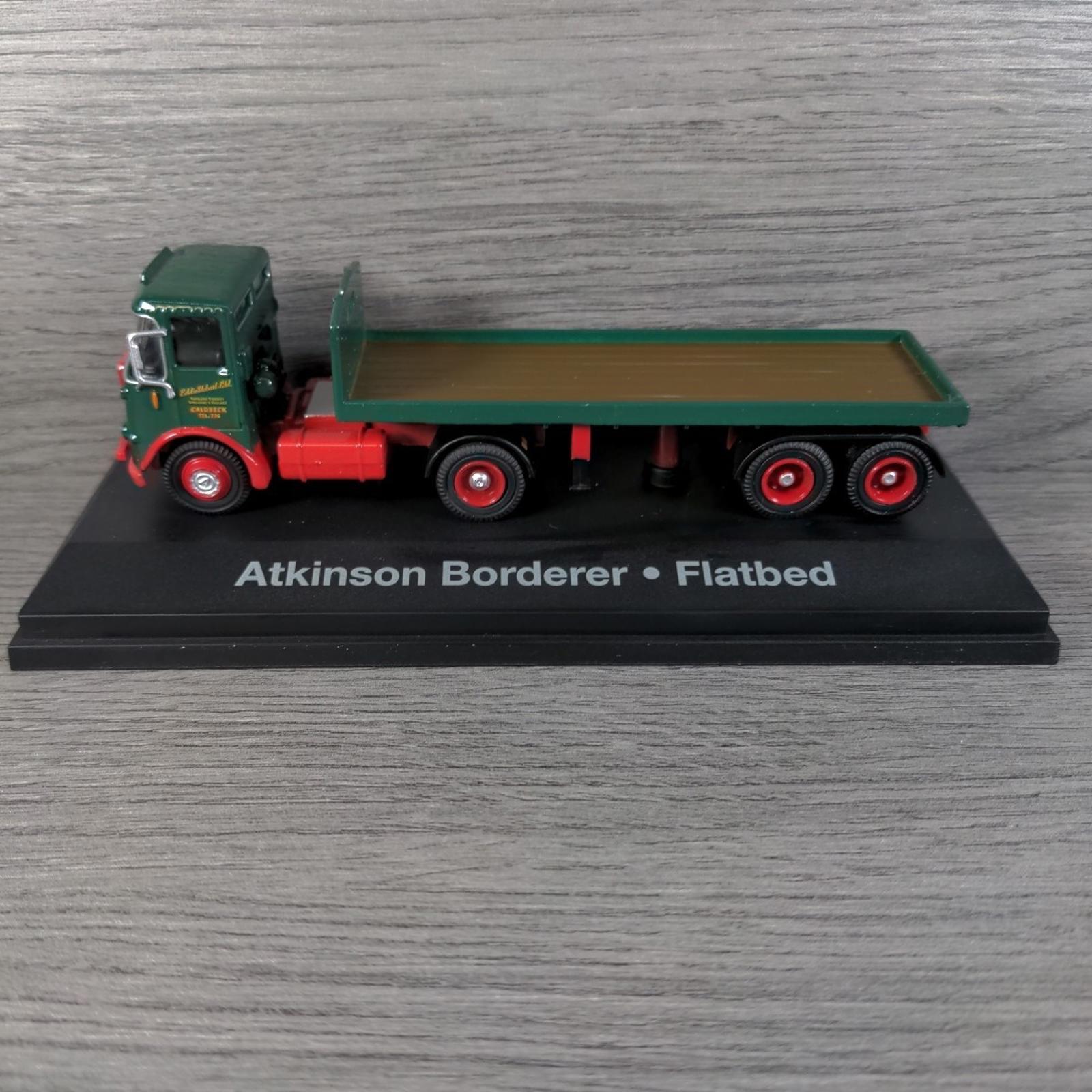 Atlas Editions Eddie Stobart Atkinson Borderer Flatbed 1:76 Scale Die-Cast Model