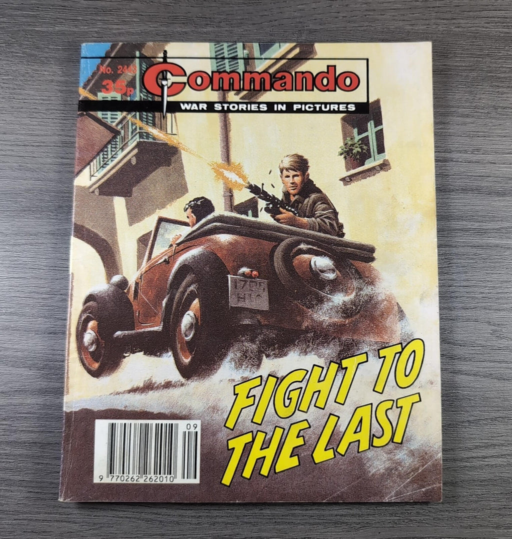 Commando Comic 2443 Fight To The Last  Vintage War Comic