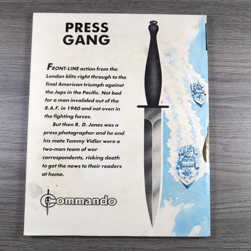 Commando Comic 2479 Press Gang Vintage War Comic