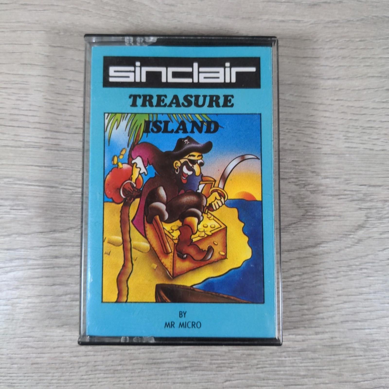 Treasure Island ZX Spectrum Game Cassette Tested & Working