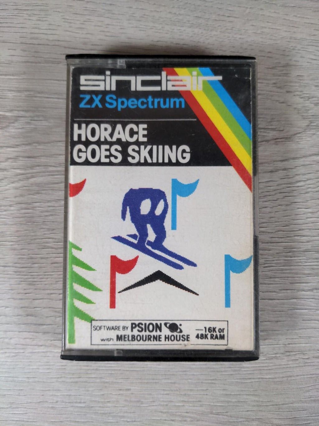 Horace Goes Skiing ZX Spectrum 16K 48K Game Cassette Tested & Working