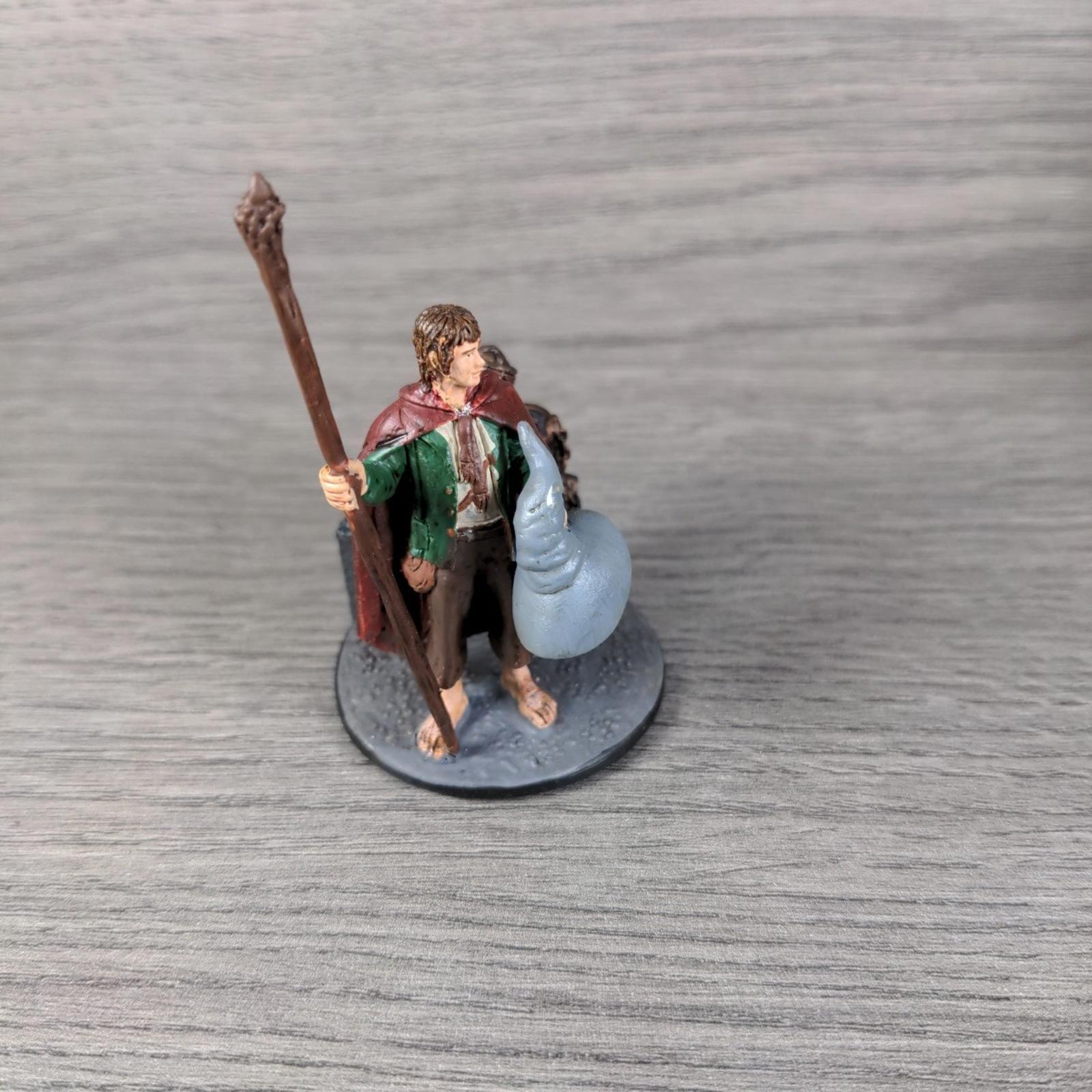 Eaglemoss Pippin & Dwarf Warrior Lord of the Rings Collectors Models Figure 2006