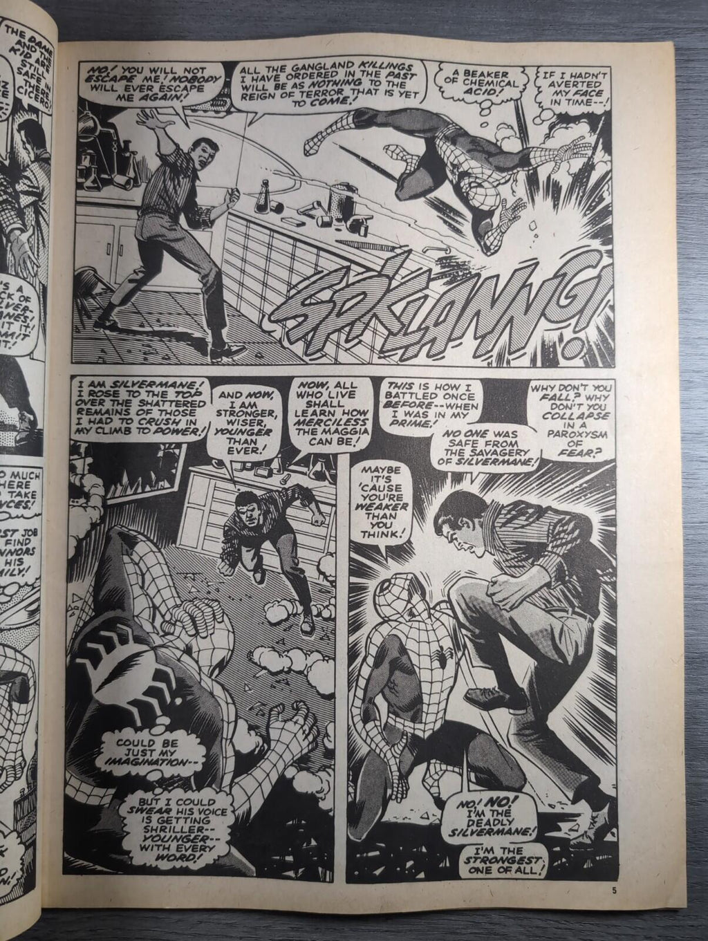 Spider-Man Comics Weekly No 91 Marvel Comics UK 9th November 1974 Vintage Comic