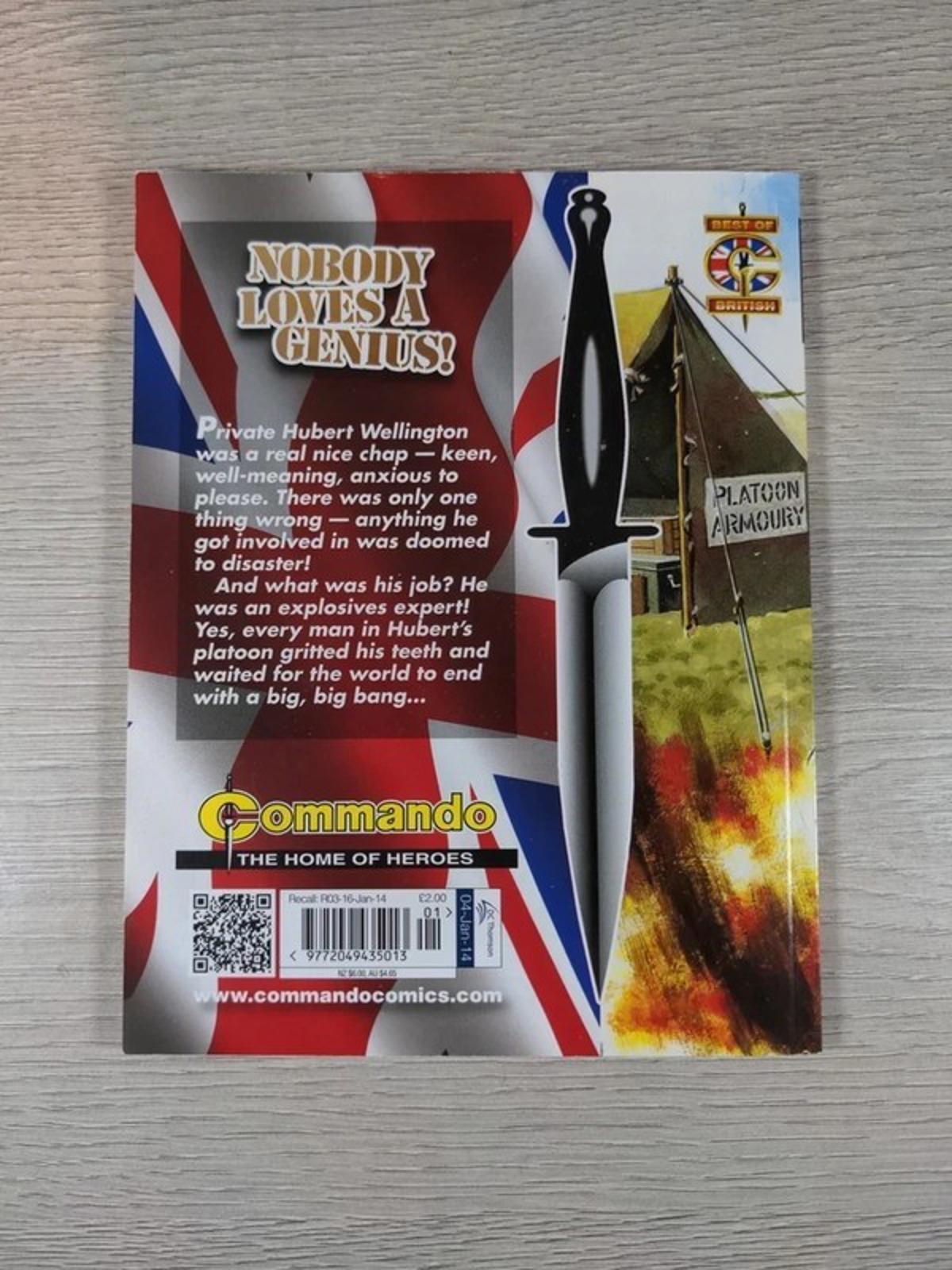 Commando Comic Issue Number 4667 Nobody Loves A Genius - Retrorama UK