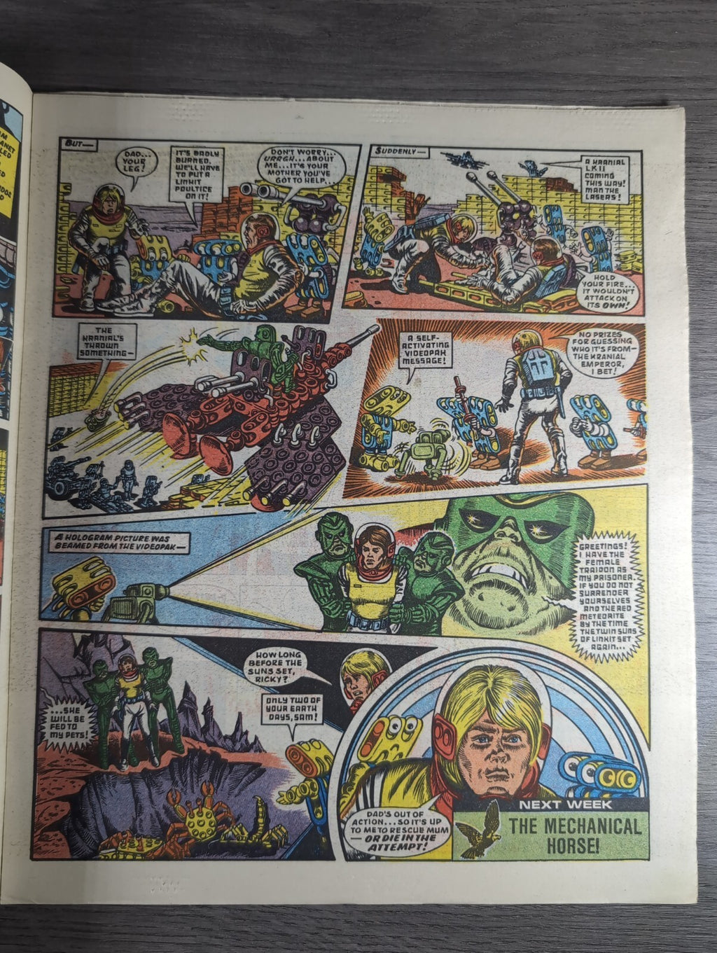 Eagle Comic Issue No. 227 26th July 1986 Vintage Retro UK Comic