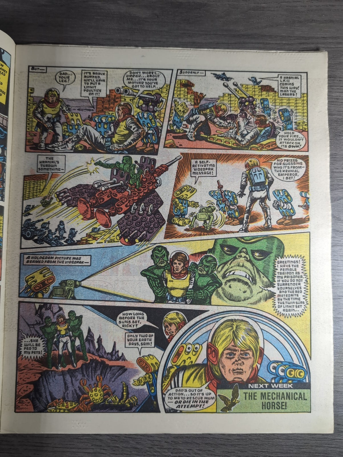 Eagle Comic Issue No. 227 26th July 1986 Vintage Retro UK Comic